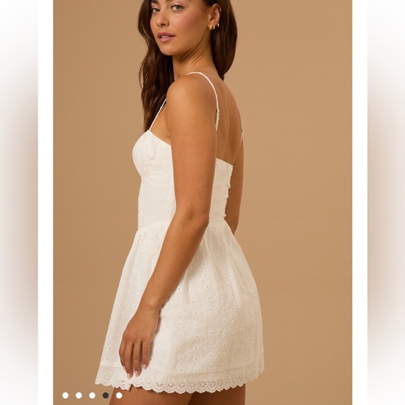 New with tags Altar’d State Ophelia Eyelet Mini Dress - Picture 4 of 5